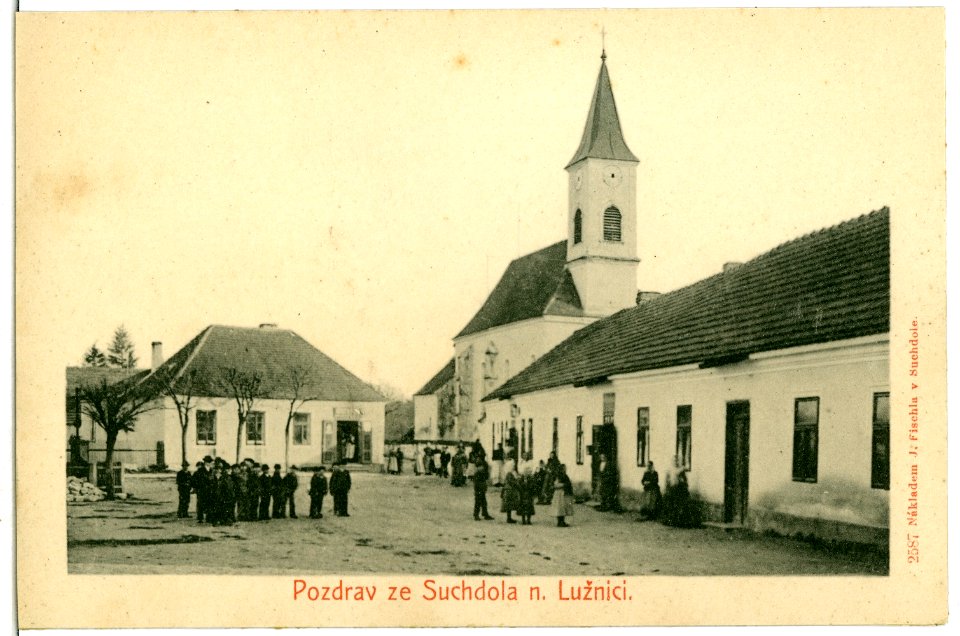 02587-Suchdol-1902-Kirche-Brück & Sohn Kunstverlag