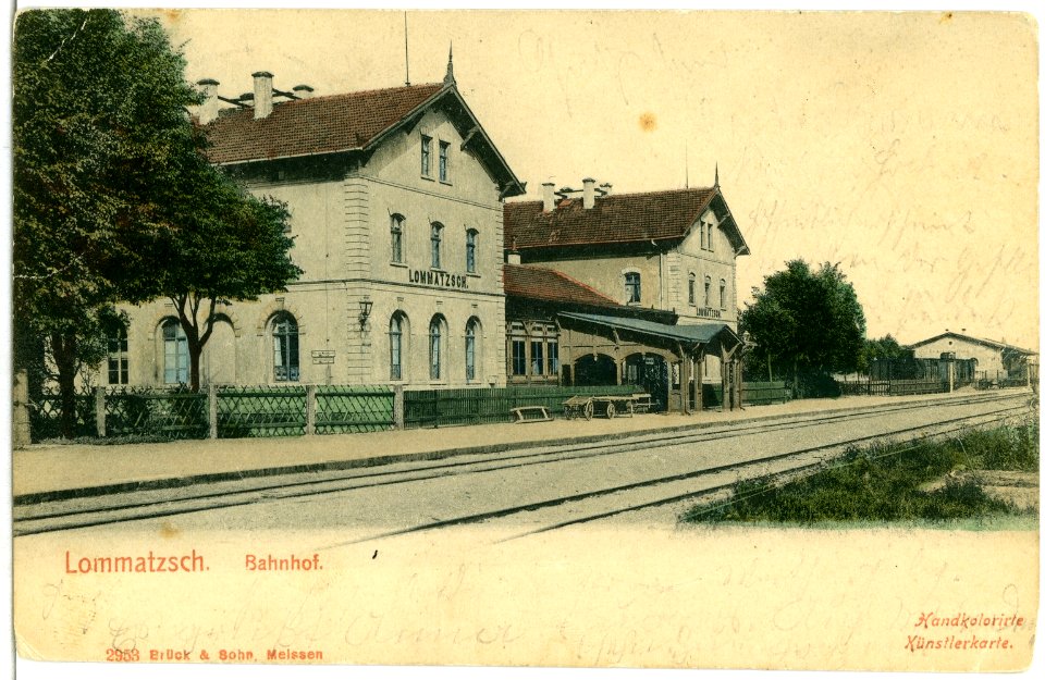 02953-Lommatzsch-1903-Bahnhof-Brück & Sohn Kunstverlag