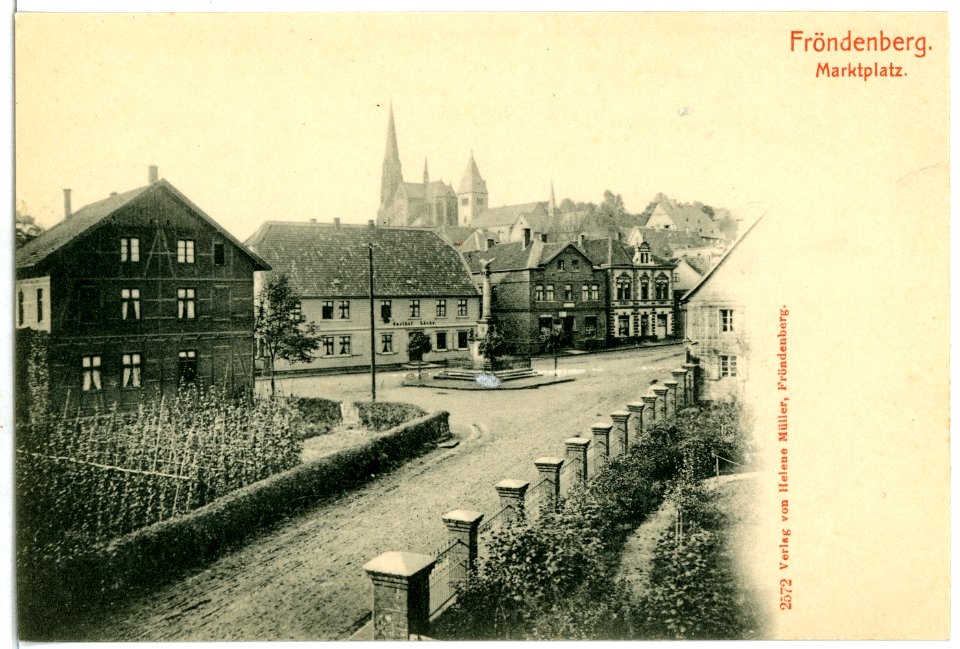 02572-Fröndenberg-1902-Marktplatz-Brück & Sohn Kunstverlag