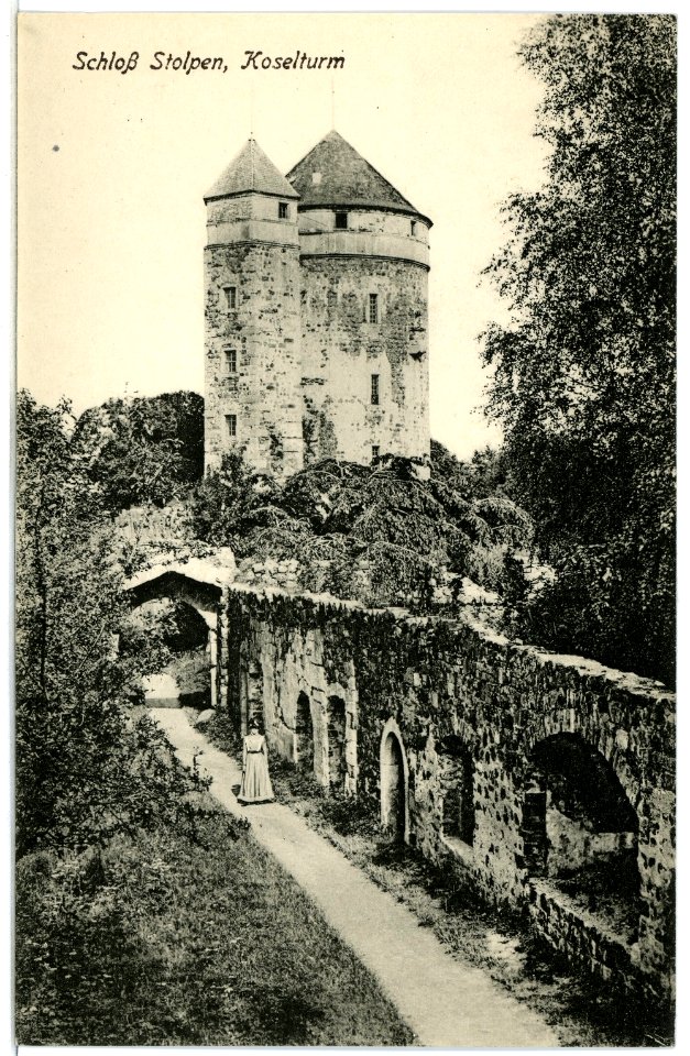 02619-Stolpen-1902-Coselturm-Brück & Sohn Kunstverlag