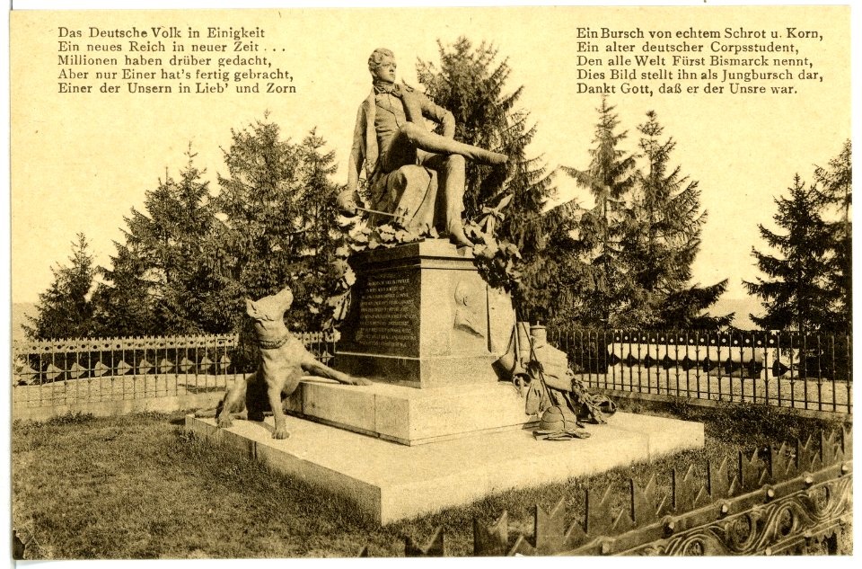 03081-Rudelsburg-Kösen-1903-Bismarkdenkmal-Brück & Sohn Kunstverlag