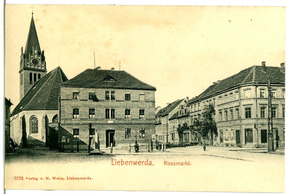 03194-Liebenwerda-1903-Roßmarkt-Brück & Sohn Kunstverlag