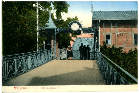 03101-Weißenfels-1903-Pfennigbrücke-Brück & Sohn Kunstverlag