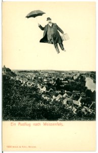 03188-Weißenfels-1903-Blick auf Weißenfels - Fliegender Mann-Brück & Sohn Kunstverlag