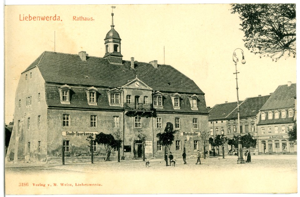 03186-Liebenwerda-1903-Rathaus-Brück & Sohn Kunstverlag
