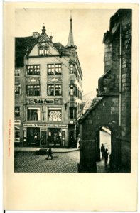 03130-Meißen-1903-An der Frauenkirche Markt 7-Brück & Sohn Kunstverlag