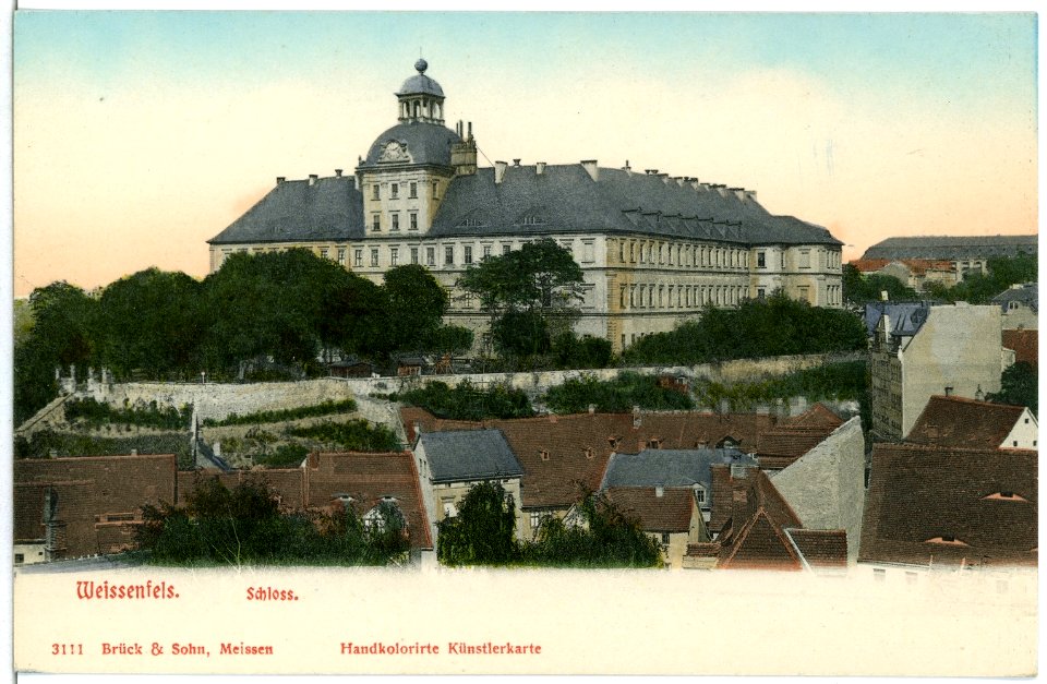 03111-Weißenfels-1903-Schloß-Brück & Sohn Kunstverlag