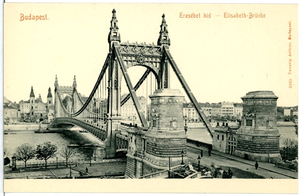 03165-Budapest-1903-Elisabeth-Brücke-Brück & Sohn Kunstverlag