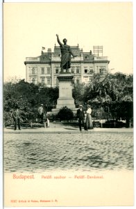 03037-Budapest-1903-Petöfi-Denkmal-Brück & Sohn Kunstverlag