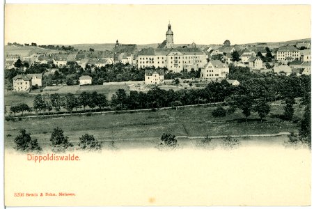 03206-Dippoldiswalde-1903-Blick auf die Stadt-Brück & Sohn Kunstverlag