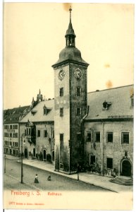 02977-Freiberg-1903-Rathaus-Brück & Sohn Kunstverlag