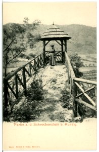 03323-Aussig-1903-Am Schreckenstein-Brück & Sohn Kunstverlag