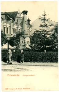 03227-Elsterwerda-1903-Kriegerdenkmal-Brück & Sohn Kunstverlag
