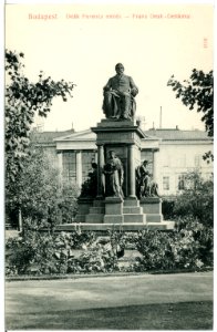 03039-Budapest-1903-Franz Deak Denkmal-Brück & Sohn Kunstverlag