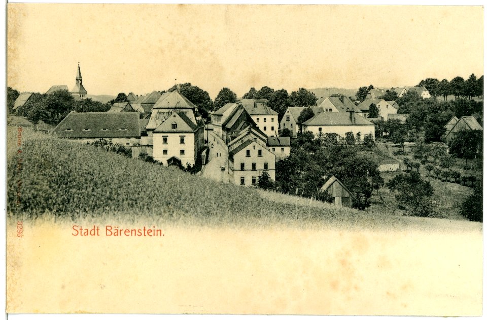 03286-Bärenstein-1903-Blick auf Bärenstein-Brück & Sohn Kunstverlag