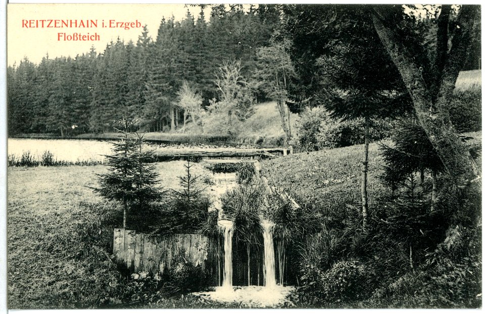 03023-Reitzenhain-1903-Floßteich-Brück & Sohn Kunstverlag
