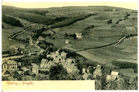 03295-Geising-1903-Blick über Geising-Brück & Sohn Kunstverlag