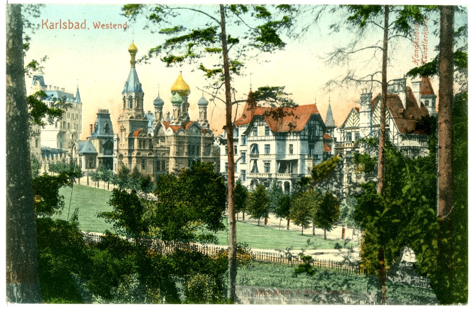 01913-Karlsbad-1901-Westend-Brück & Sohn Kunstverlag