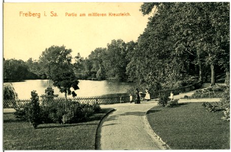 02980-Freiberg-1903-Kreuzteich-Brück & Sohn Kunstverlag