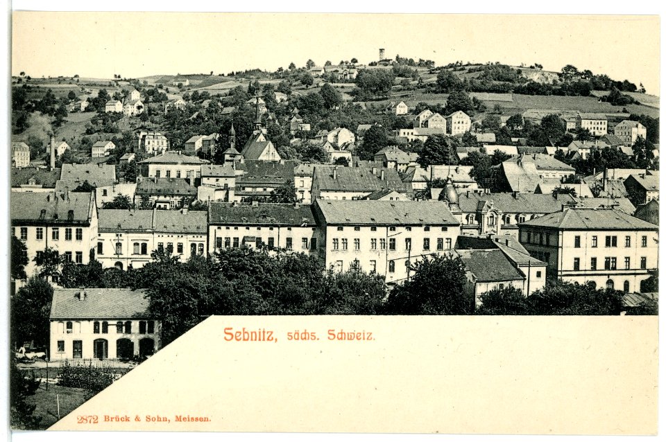 02872-Sebnitz-1903-Blick nach Sebnitz-Brück & Sohn Kunstverlag