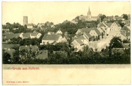 01950-Kohren-1901-Blick auf Kohren-Brück & Sohn Kunstverlag