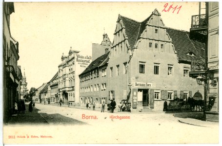 02011-Borna-1901-Kirchgasse-Brück & Sohn Kunstverlag