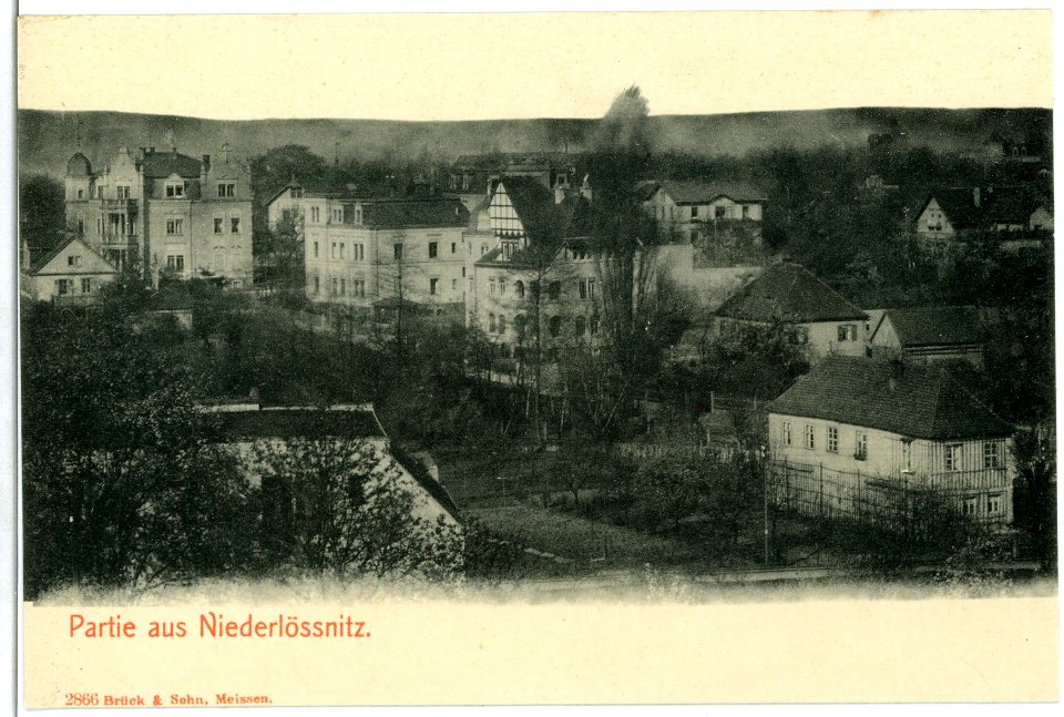 02866-Niederlößnitz-1903-in der Niederlößnitz-Brück & Sohn Kunstverlag