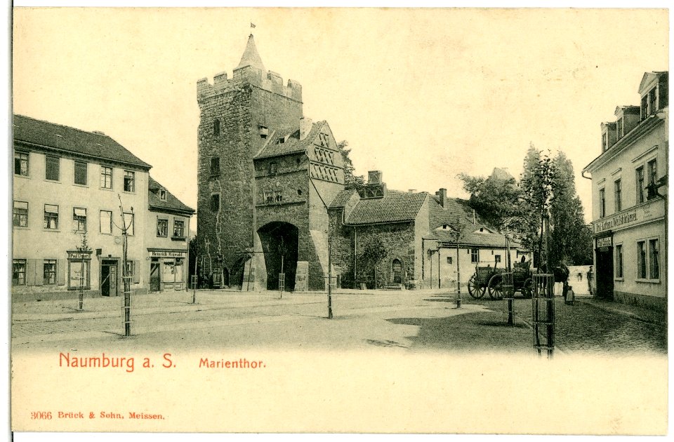 03066-Naumburg-1903-Marientor-Brück & Sohn Kunstverlag