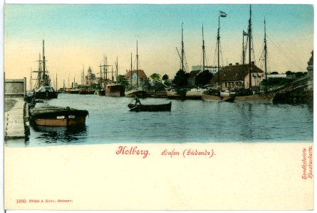 01893-Kolberg-1901-Hafen-Brück & Sohn Kunstverlag