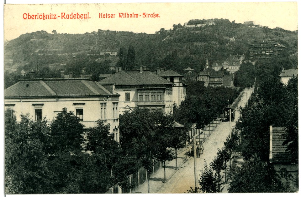 01884-Radebeul-1901-Kaiser Wilhelm Straße-Brück & Sohn Kunstverlag