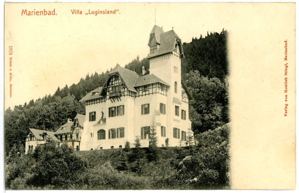 01978-Marienbad-1901-Villa Luginsland-Brück & Sohn Kunstverlag