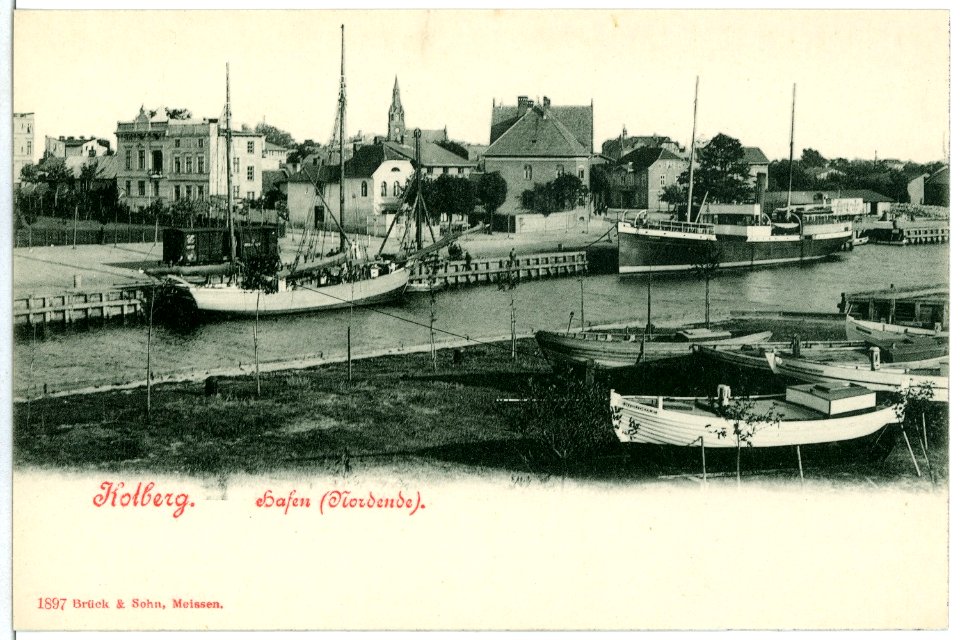 01897-Kolberg-1901-Hafen-Brück & Sohn Kunstverlag