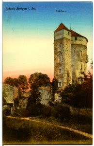 03014-Stolpen-1903-Coselturm-Brück & Sohn Kunstverlag