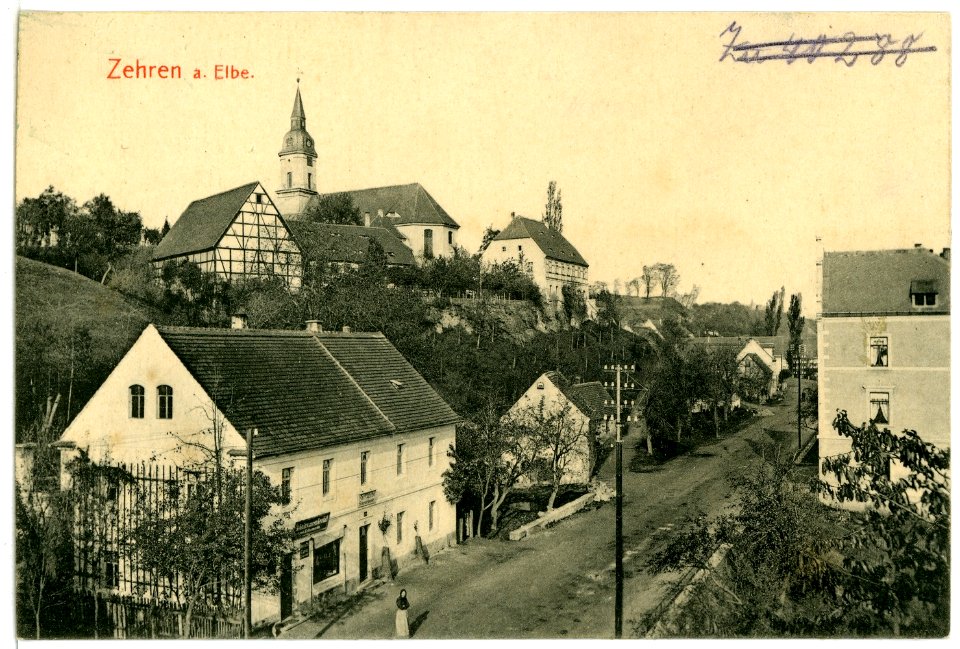 02003-Zehren-1901-Dorfstraße-Brück & Sohn Kunstverlag