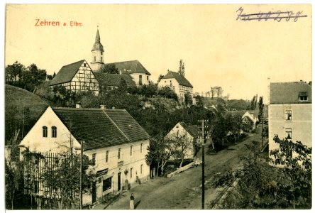 02003-Zehren-1901-Dorfstraße-Brück & Sohn Kunstverlag