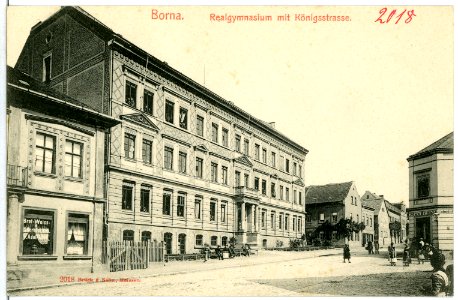 02018-Borna-1901-Realgymnasium-Brück & Sohn Kunstverlag