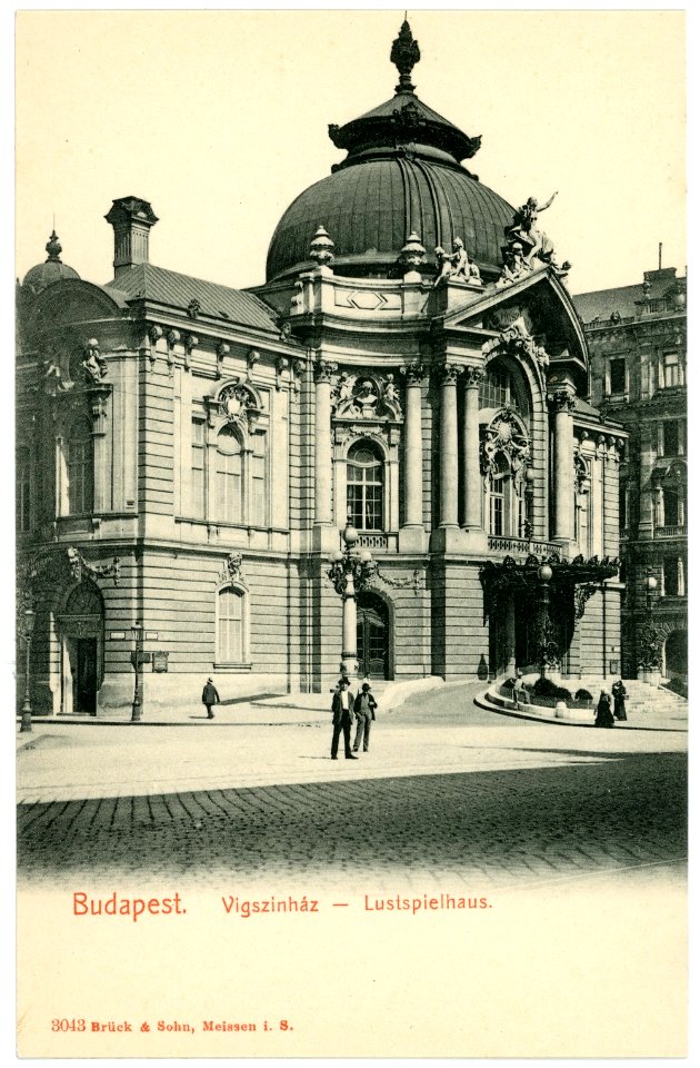 03043-Budapest-1903-Lustspielhaus-Brück & Sohn Kunstverlag
