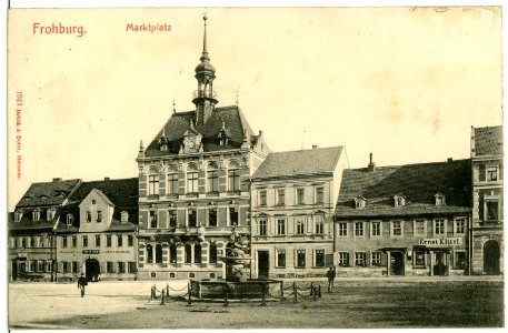01941-Frohburg-1901-Marktplatz-Brück & Sohn Kunstverlag