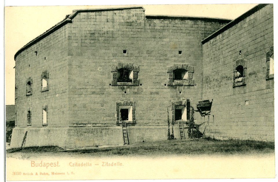 03030-Budapest-1903-Zitadelle-Brück & Sohn Kunstverlag