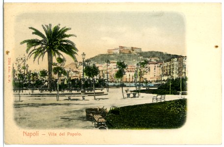 02034-Napoli-1901-Villa del Popolo-Brück & Sohn Kunstverlag