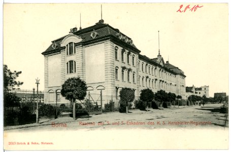 02010-Borna-1901-Kaserne des Karabinier-Regiments-Brück & Sohn Kunstverlag