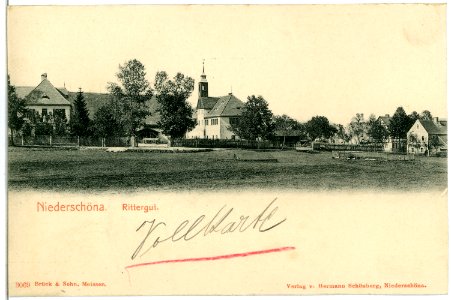 03069-Niederschöna-1903-Rittergut-Brück & Sohn Kunstverlag