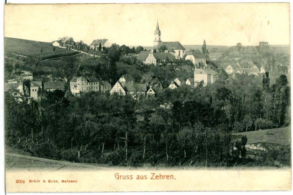 02004-Zehren-1901-Blick nach Zehren-Brück & Sohn Kunstverlag