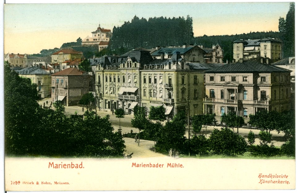 01959-Marienbad-1901-Mühle-Brück & Sohn Kunstverlag