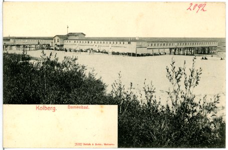 02092-Kolberg-1901-Damenbad-Brück & Sohn Kunstverlag