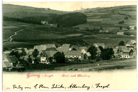 02000-Geising-1901-Blick nach Altenberg-Brück & Sohn Kunstverlag