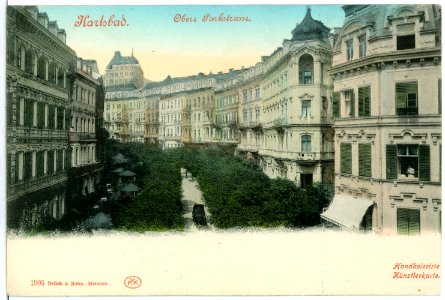 01905-Karlsbad-1901-Obere Parkstraße-Brück & Sohn Kunstverlag
