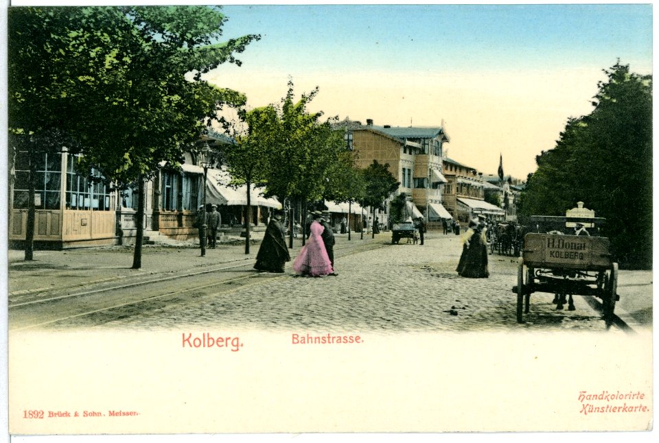 01892-Kolberg-1901-Bahnstraße-Brück & Sohn Kunstverlag