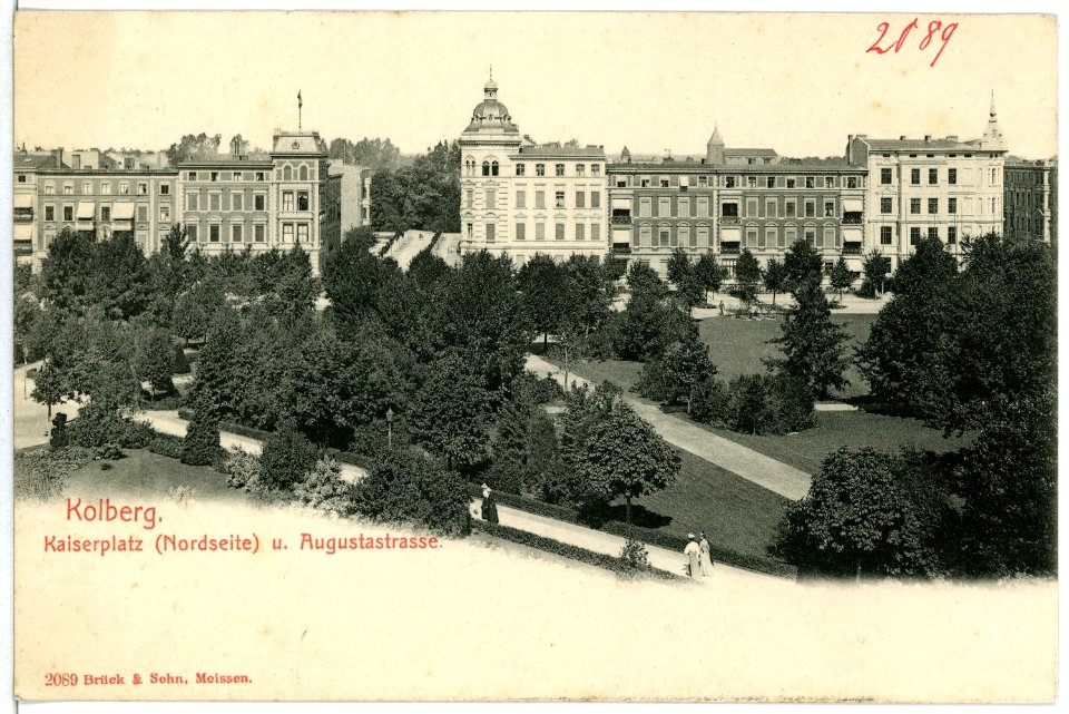 02089-Kolberg-1901-Kaiserplatz-Brück & Sohn Kunstverlag