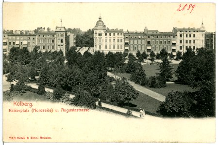 02089-Kolberg-1901-Kaiserplatz-Brück & Sohn Kunstverlag